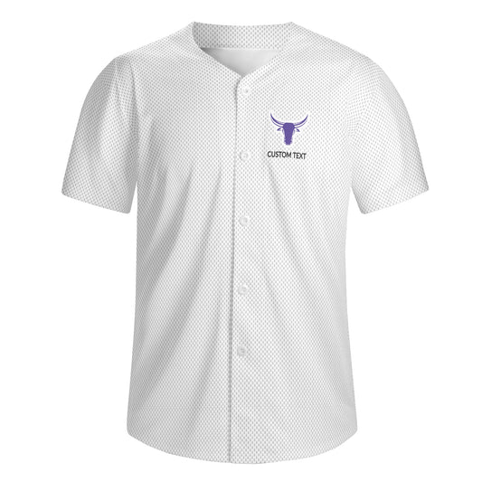 MRHS - White Logo Baseball Jersey