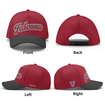 OTHS - Script Mascot Cap, Crimson