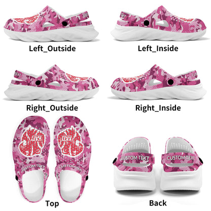 KHS - Womens Lightweight EVA Summer Beach Hollow Out Sandals, Seven Color Options