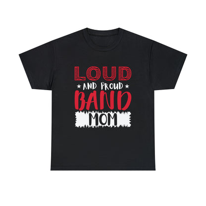 WCJH - LOUD AND PROUD MOM Katy HS Colors Cotton Tee