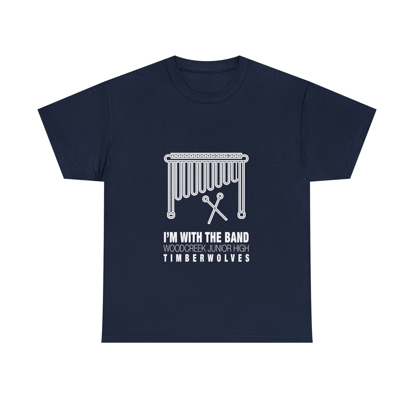 WCJH - I'M WITH THE BAND Adult Marimba Tee (13 color options)