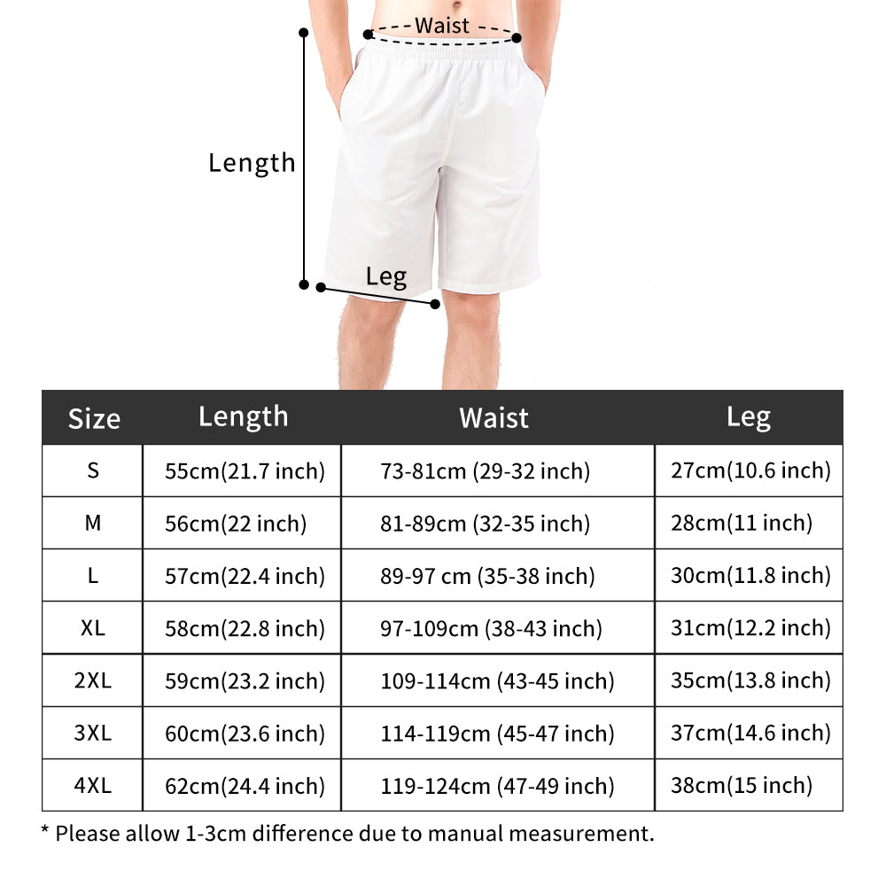 JETHS - Men's Beach/Dive/Swim Board Shorts