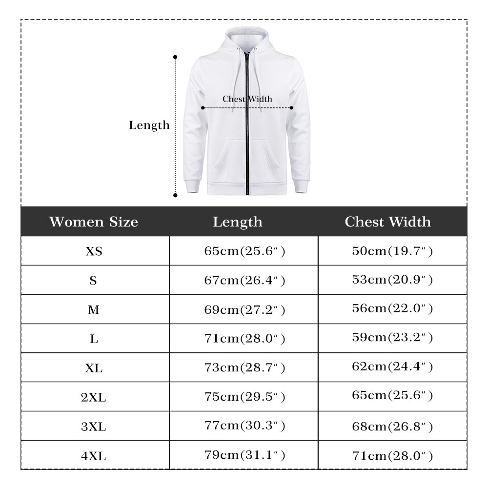 KHS - Female Zip-Up Hoodie, Two Color Options