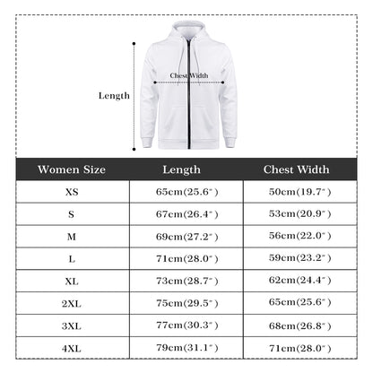 KHS - Female Zip-Up Hoodie, Two Color Options