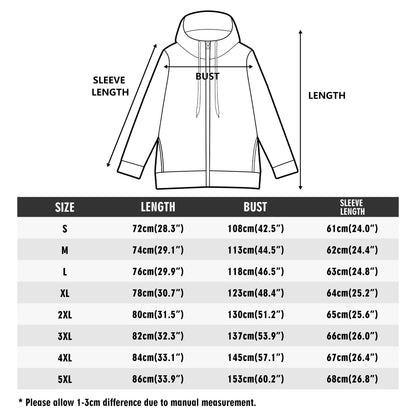 KHS - Adult Zip-Up Turtleneck Hoodie, Six Color Options