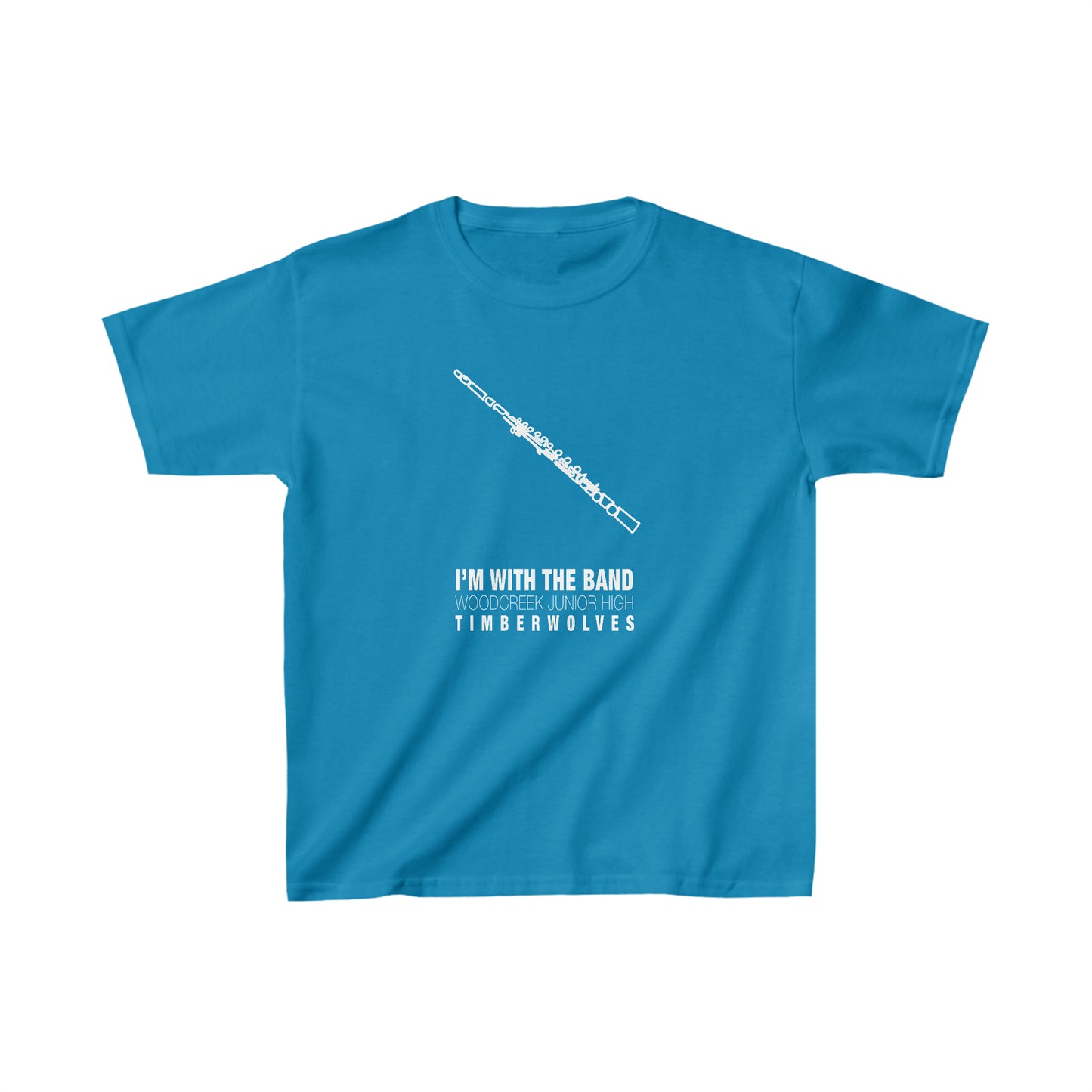 WCJH - I'M WITH THE BAND Youth Flute Tee (13 color options)