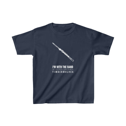 WCJH - I'M WITH THE BAND Youth Flute Tee (13 color options)