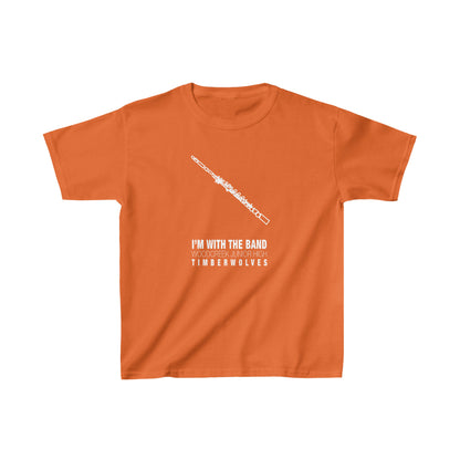 WCJH - I'M WITH THE BAND Youth Flute Tee (13 color options)