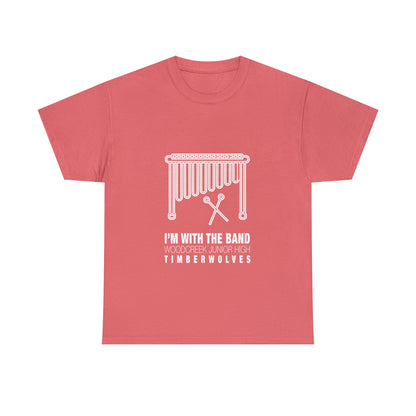 WCJH - I'M WITH THE BAND Adult Marimba Tee (13 color options)