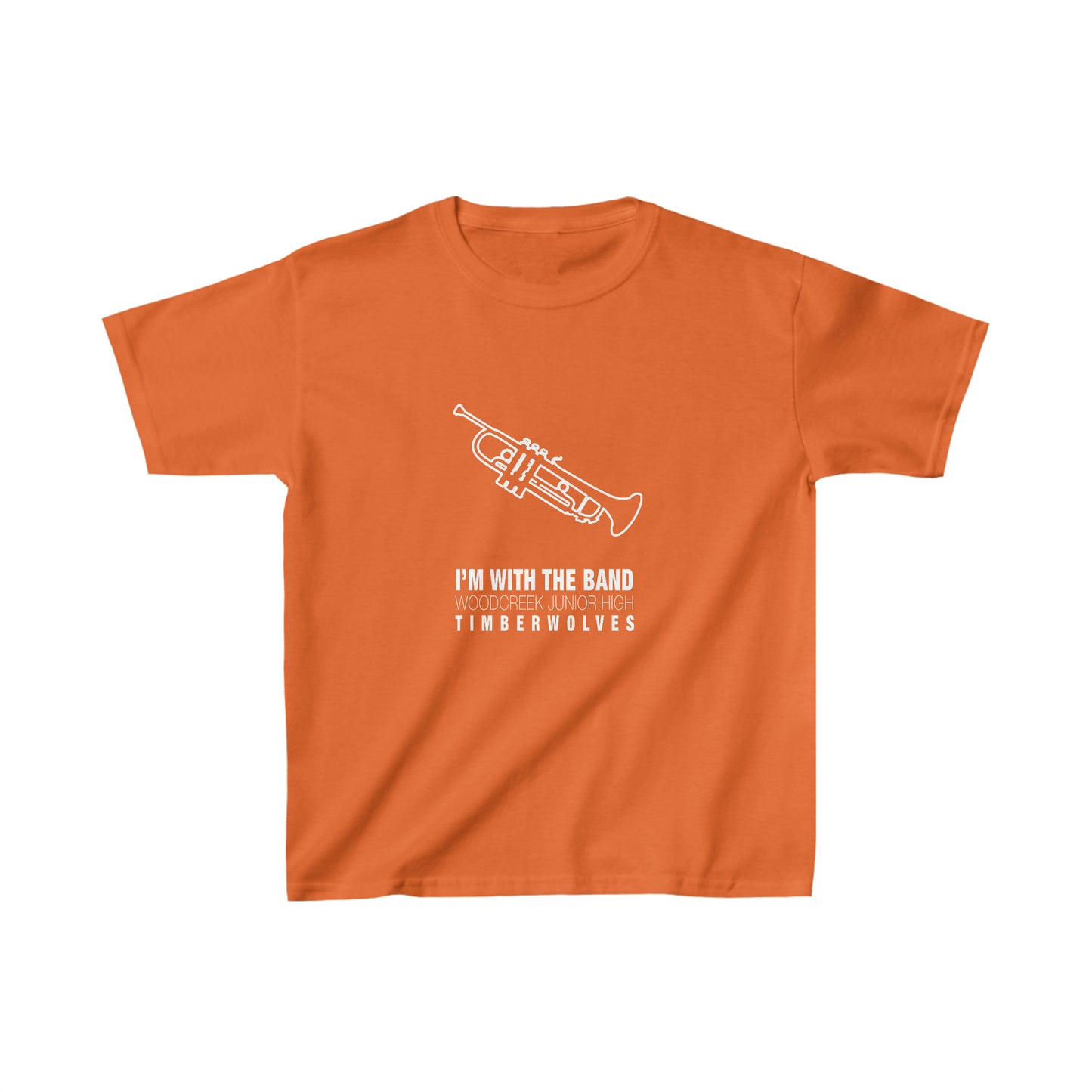 WCJH - I'M WITH THE BAND Youth Trumpet Tee (13 color options)