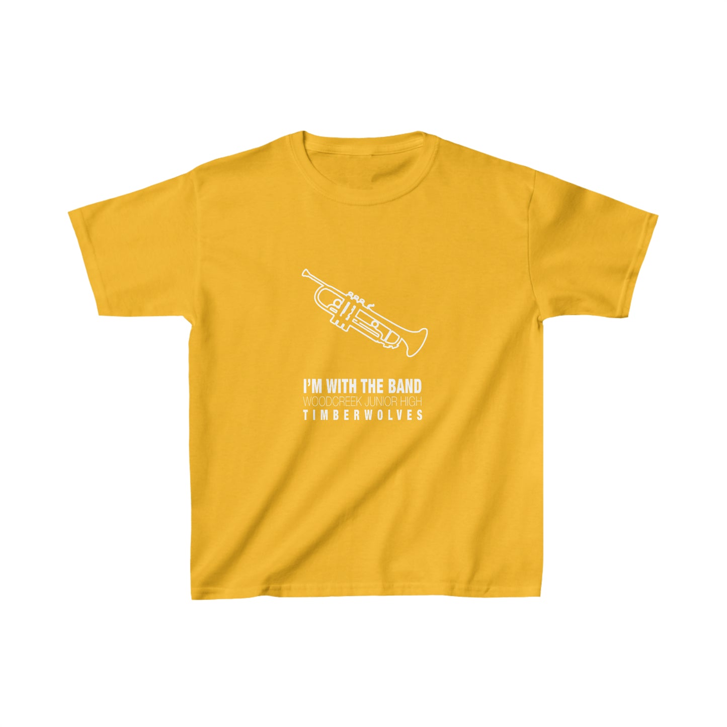 WCJH - I'M WITH THE BAND Youth Trumpet Tee (13 color options)