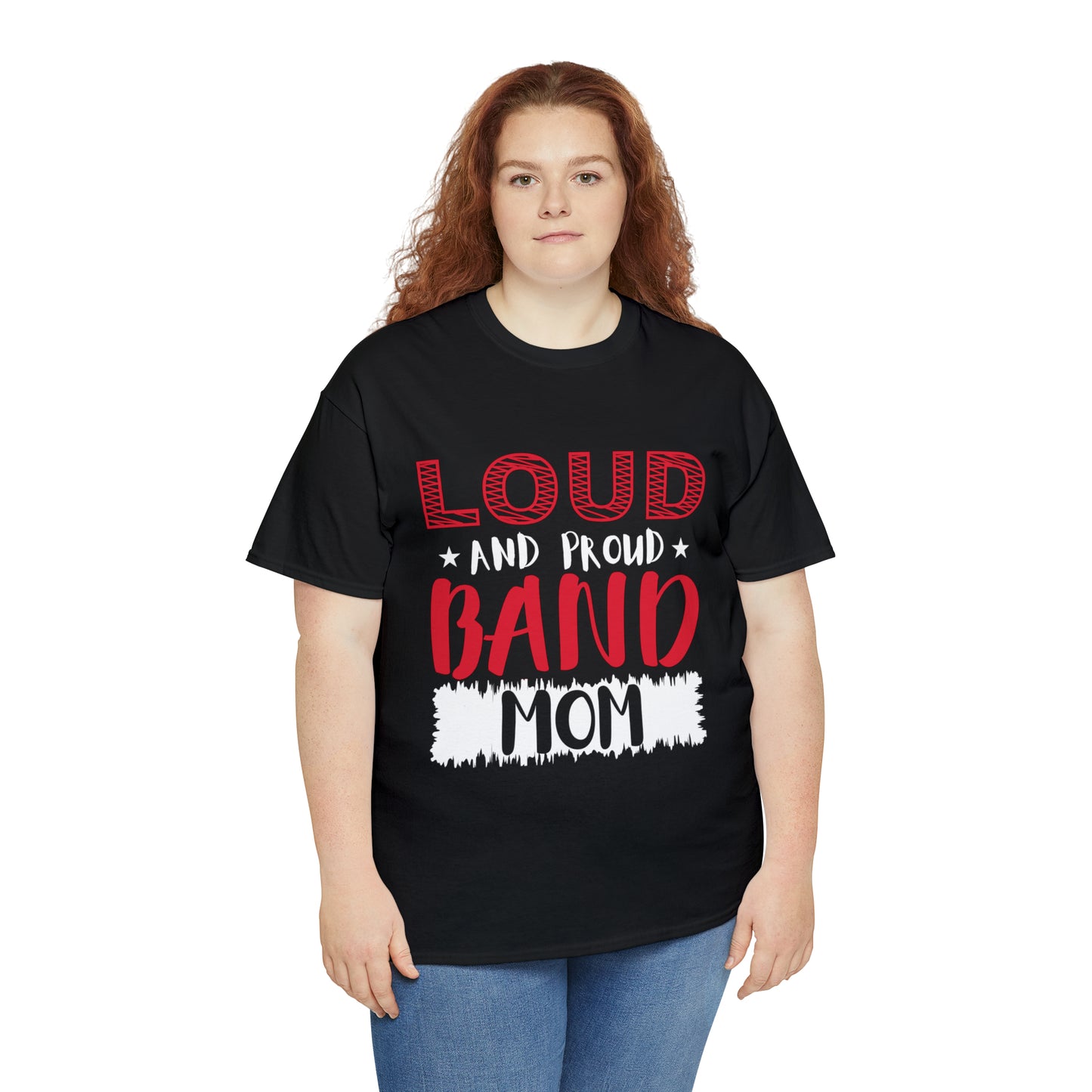 WCJH - LOUD AND PROUD MOM Katy HS Colors Cotton Tee