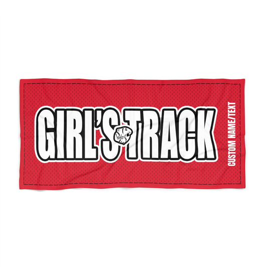 KHS - Girls Track Beach Towel