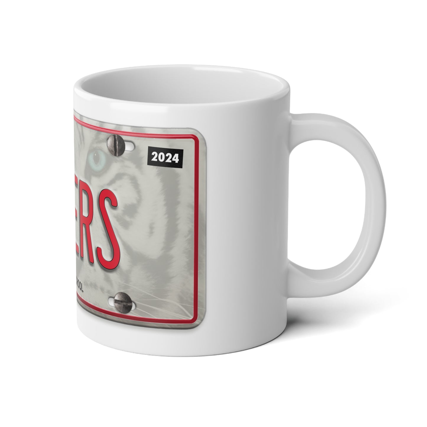 KHS - License Plate Jumbo Mug, 20oz