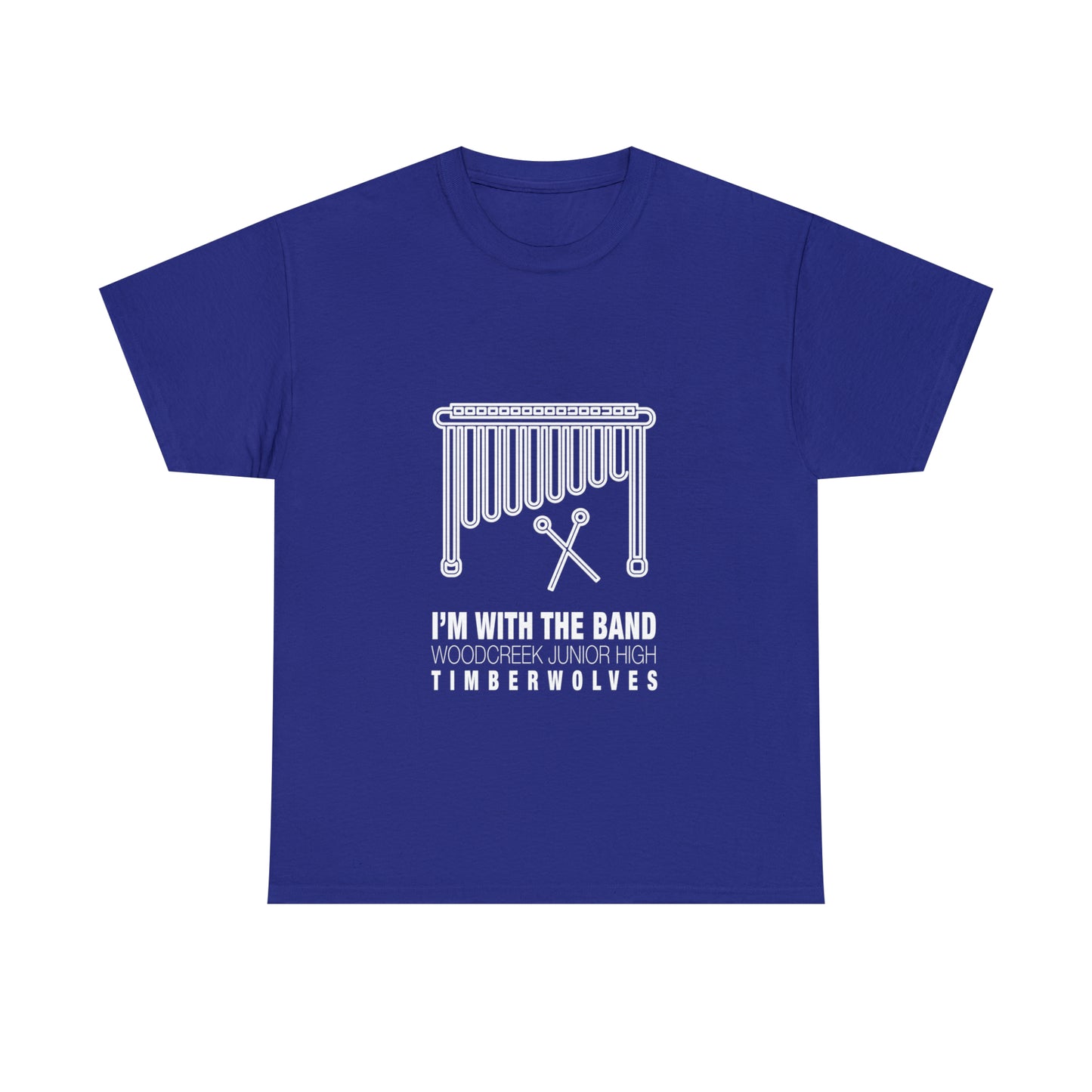 WCJH - I'M WITH THE BAND Adult Marimba Tee (13 color options)