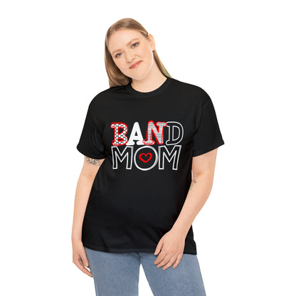 WCJH - BAND MOM HEART Cotton Tee