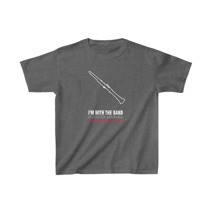 WCJH - I'M WITH THE BAND Youth Clarinet Tee (13 color options)