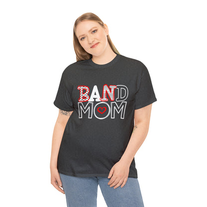 WCJH - BAND MOM HEART Cotton Tee