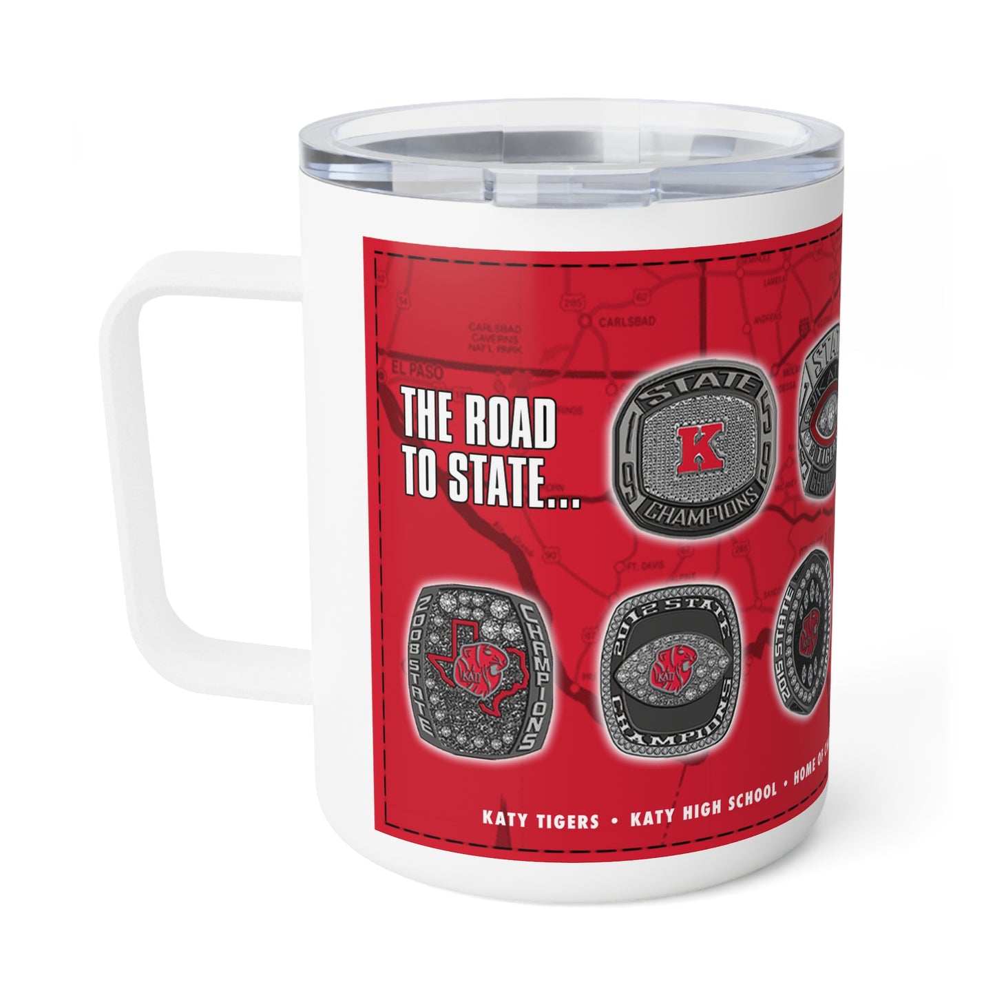 KHS - Road to State Insulated Coffee Mug, 10oz