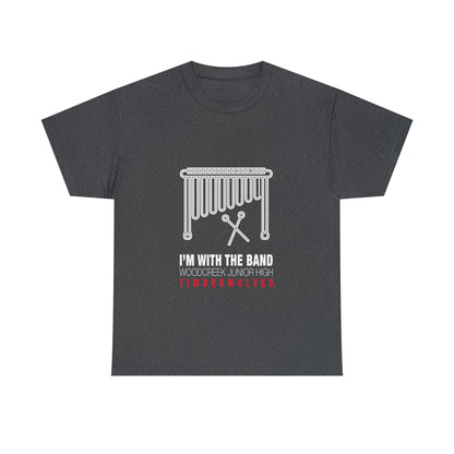 WCJH - I'M WITH THE BAND Adult Marimba Tee (13 color options)