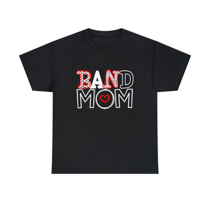 WCJH - BAND MOM HEART Cotton Tee