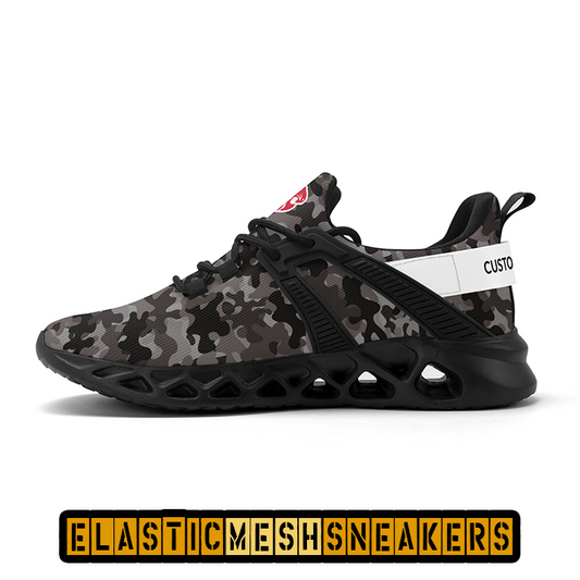 KHS - "Camo" Elastic Sport Sneakers