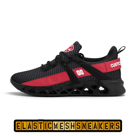 KHS - "Carbon Fiber" Elastic Sport Sneakers