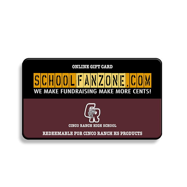 Cinco Ranch HS Online Merchandising Gift Card