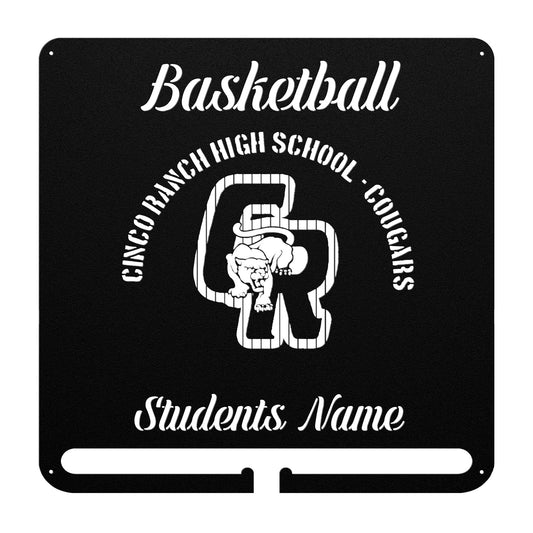 CRHS - Basketball Recognition Sign, Circle Script