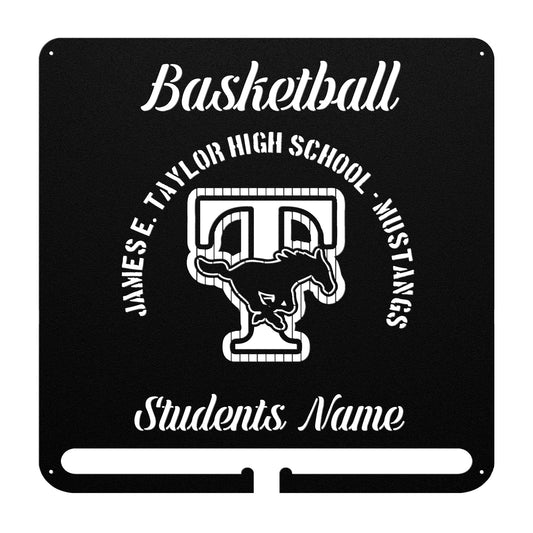 JETHS - Basketball Recognition Sign, Circle Script