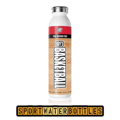 KHS - Boys/Girls Basketball Slim Water Bottle