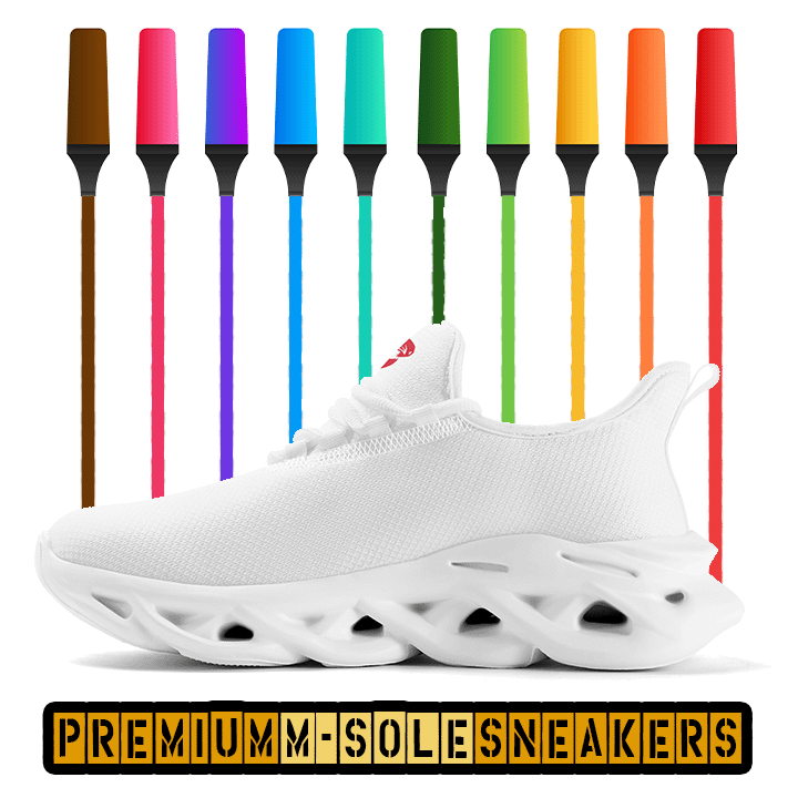 KHS - Mens/Womens Premium M-Sole Sneakers, Custom Design