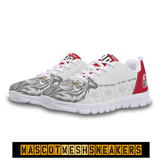 KHS - Male Tiger Mascot Mesh Sneakers