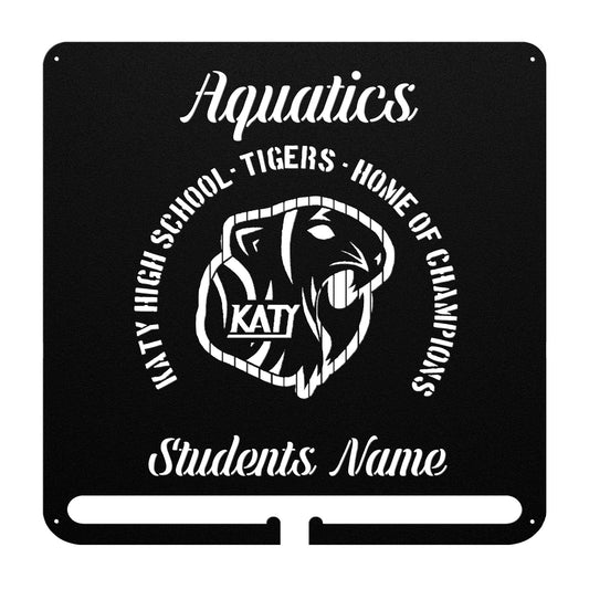 KHS - Aquatics Recognition/Display Sign, Circle Script