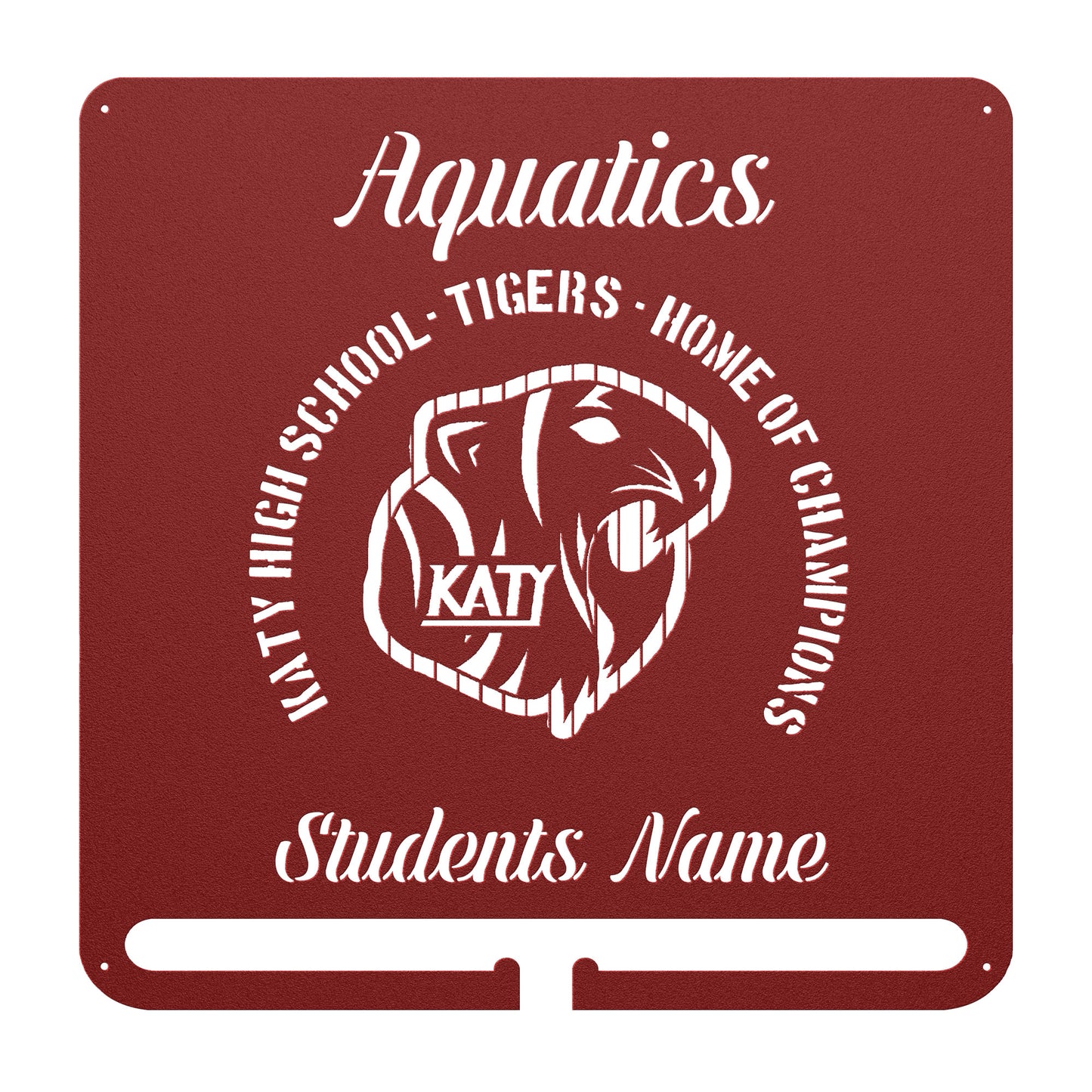 KHS - Aquatics Recognition/Display Sign, Circle Script