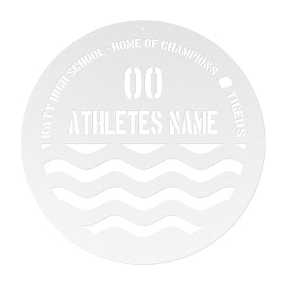 KHS - Aquatics Recognition Sign, Circle