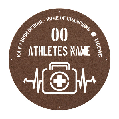 KHS - Sports Medicine Recognition Sign, Circle