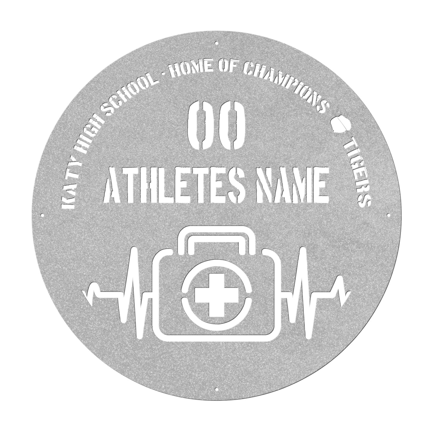 KHS - Sports Medicine Recognition Sign, Circle