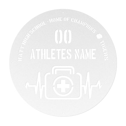 KHS - Sports Medicine Recognition Sign, Circle