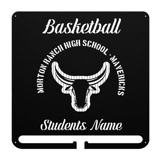 MRHS - Basketball Recognition Sign, Circle Script