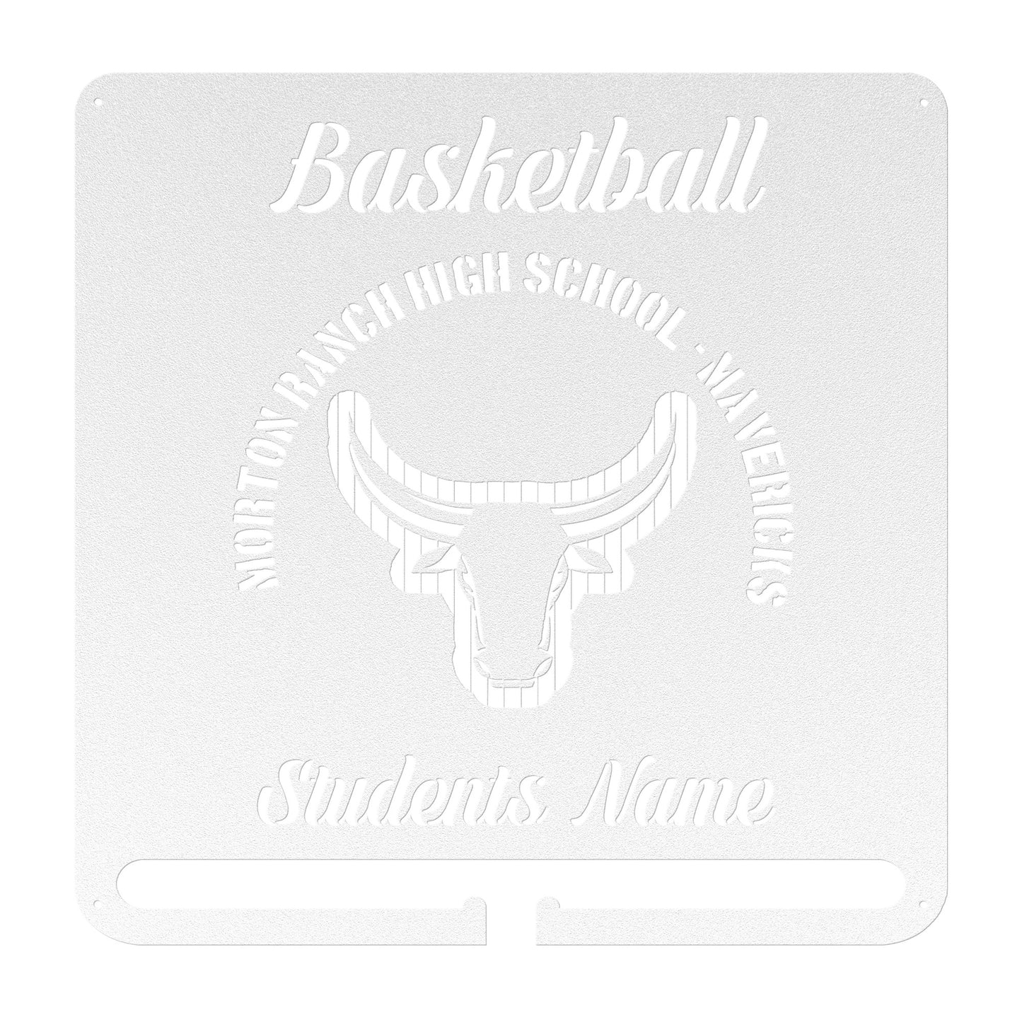 MRHS - Basketball Recognition Sign, Circle Script