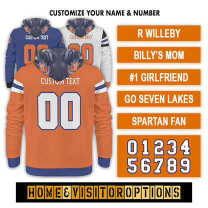 SLHS - Adult Home/Visitor Jersey Pullover Hoodie