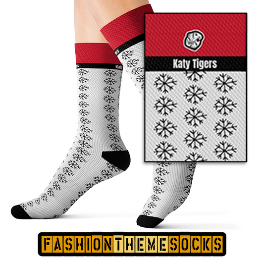 KHS - "Snow Flakes" Sublimation Socks