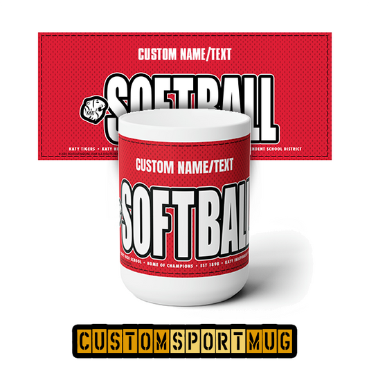 KHS - Softball Custom Mug