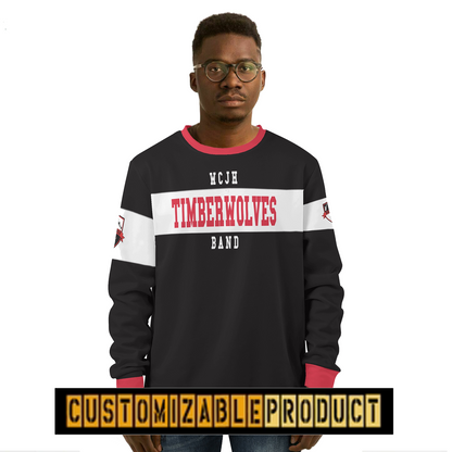 WCJH - Adult Rugby SWEATER, Customizable