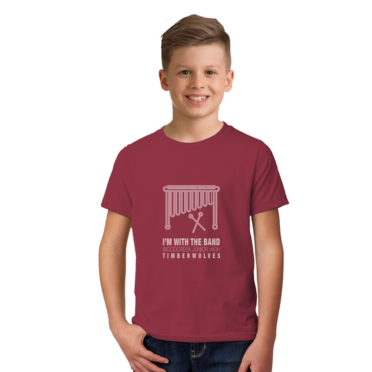 WCJH - I'M WITH THE BAND Youth Marimba Tee (13 color options)