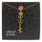 KHS - Birth Flower Drop Necklace