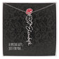 KHS - Birth Flower Drop Necklace