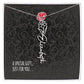 KHS - Birth Flower Drop Necklace