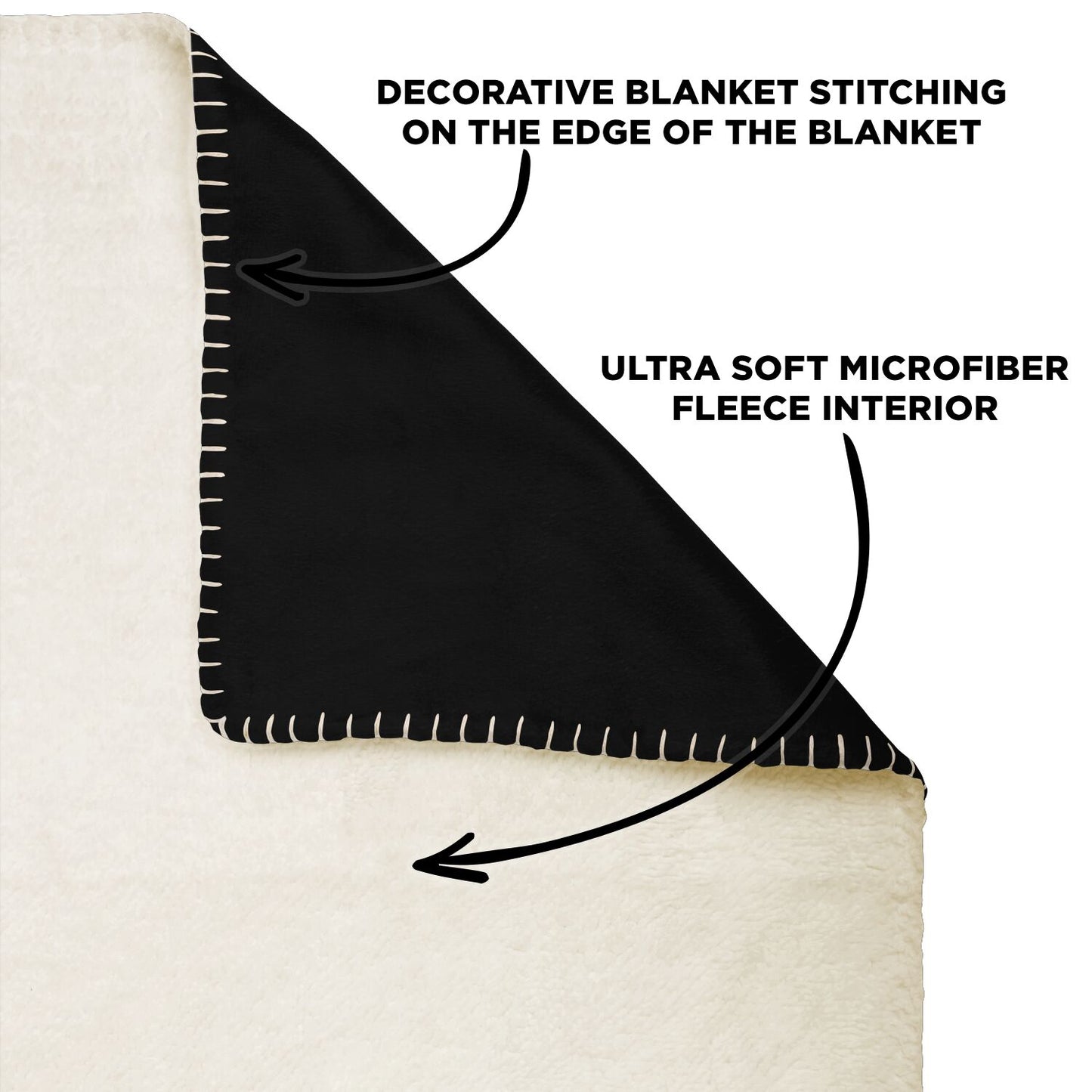 WCJH - WITH THE BAND Microfleece Blanket
